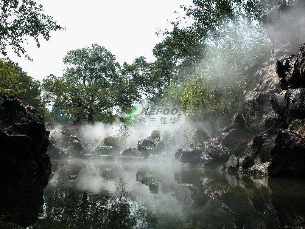 霧森系統(tǒng)對(duì)售樓處內(nèi)花卉、綠植增加兩點(diǎn)
