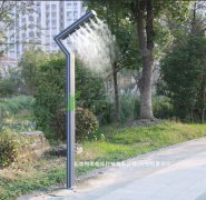 大興區(qū)路燈桿噴霧降塵系統(tǒng)，智能?chē)婌F降塵設(shè)備